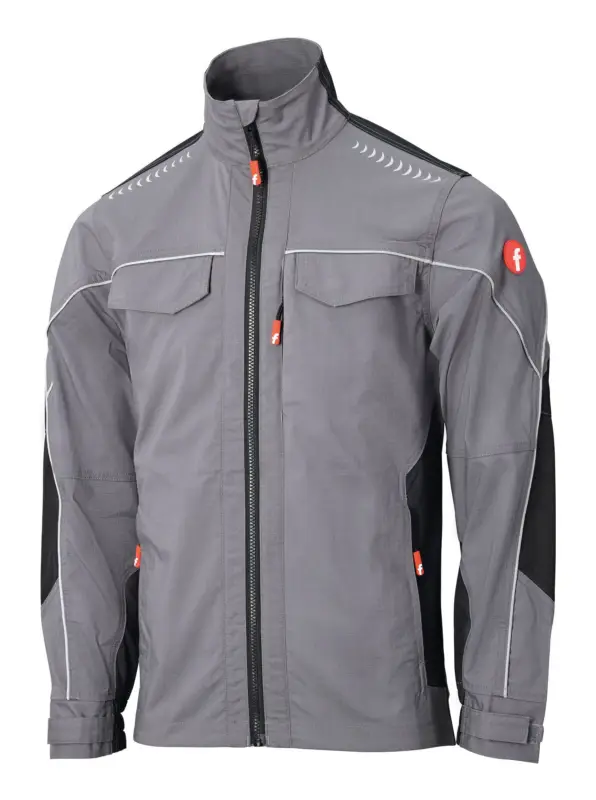Fortis Jacke Performance grau/schwarz Größe M Neuheit