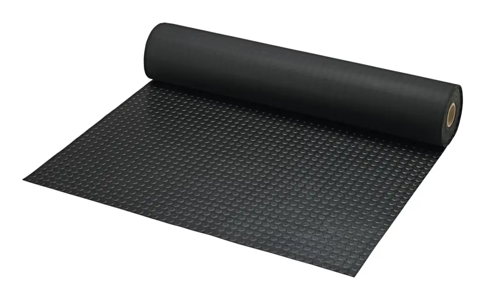 Aktuell Fortis Noppenmatte PRO, NR/SBR, schwarz, 4 mm, 1200 mm 10m