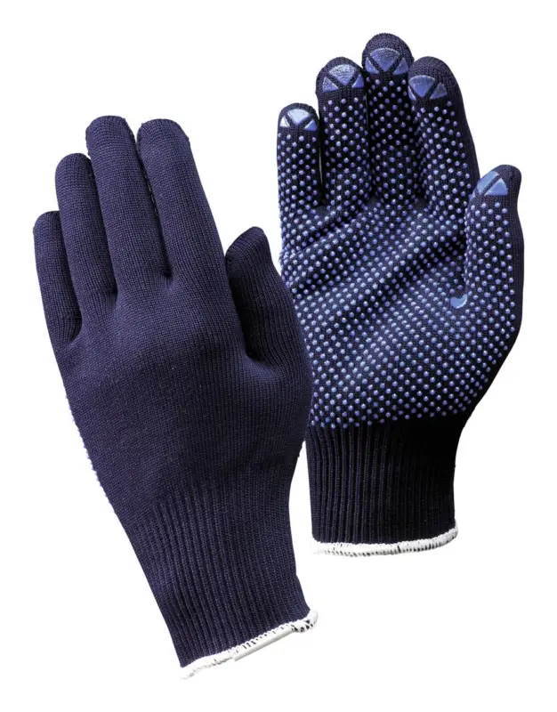 Solange Der Vorrat Reicht Fortis Strickhandschuh Packer, blau, SB-verpackt, Größe 10 (Verpackungseinheit 12 Paar)
