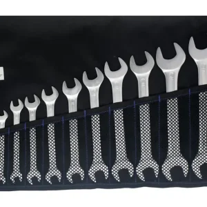 Forum Doppelmaulschlüssel-Satz DIN3110 6-32 mm 12-teilig in Rolltasche Top-Angebot