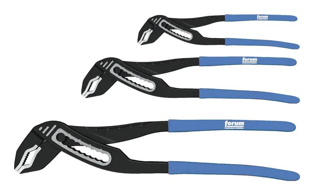 Forum WP-Zangen-Set 3-teilig 180/250/300 mm Kunststoff-Griffe Ausverkauf