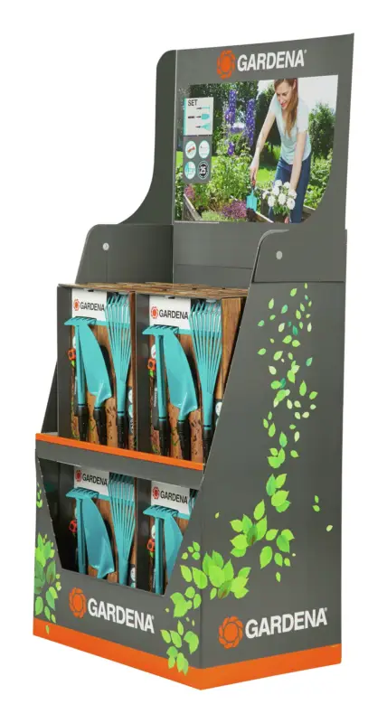 Top-Seller Gardena Kleingeräte Set Display combisystem