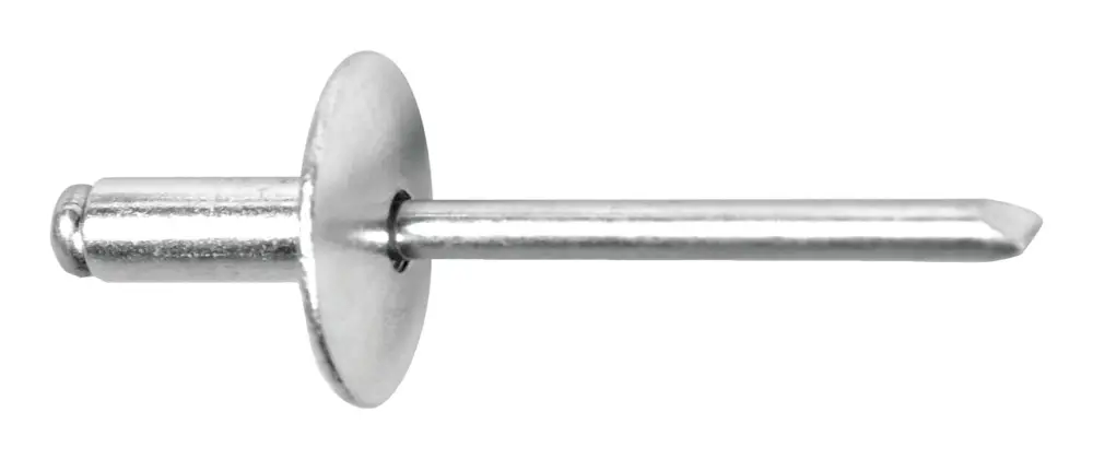 Schneller Versand Goebel Blindniet Alu/Stahl Grosskopf K12 4 x 12 mm (Verpackungseinheit 500 Stück)