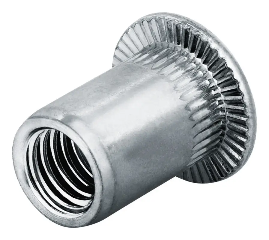 Must-Have Goebel Blindnietmutter Alu Flachrundkopf M5 Klemmbereich 3 - 5,5 mm (Verpackungseinheit 250 Stück)