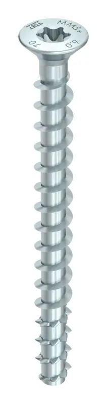 Garantierte Lieferung Heco MULTI-MONTI-plus-F Senkkopf 6 x 140 / 95/105 T-30 blau verzinkt (Verpackungseinheit 50 Stück)