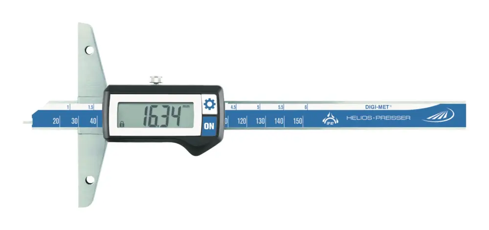 Online Kaufen Helios Preisser Digital-Tiefenmessschieber IP67 DIGI-MET 150 mm INOX Messstift