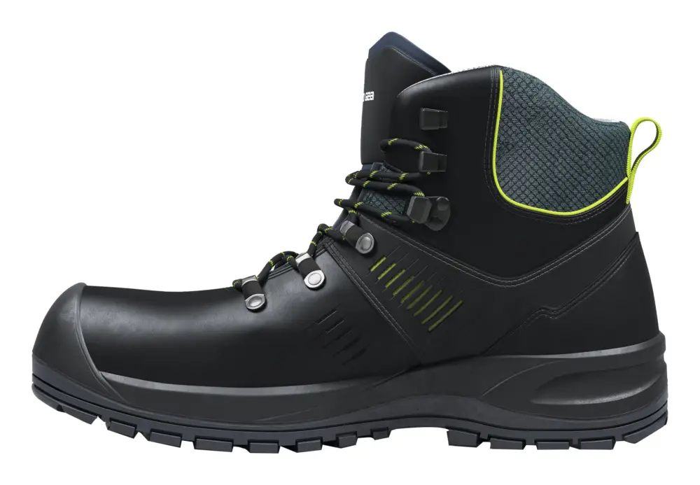 Kracherpreis Hultafors Stiefel Solid Gear Ion mid Schwarz, S3L ESD Größe 45 (Verpackungseinheit 1 Paar)