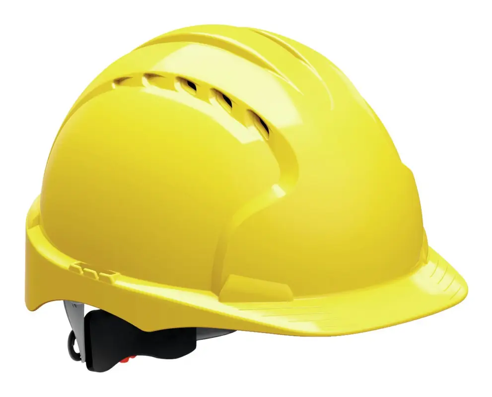 JSP Schutzhelm EVO3 mit Drehverschluss, EN 397, gelb AJF170-0-200 Garantierte Lieferung