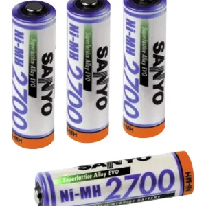 Top-Seller Jumtec Akku NiMh Mignon AA 1,2V 2700 mAh