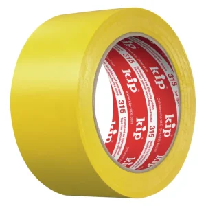Kip PVC-Schutzband 316, glatt, 50 mm x 33m, gelb (Verpackungseinheit 36 Rollen) Aktuell