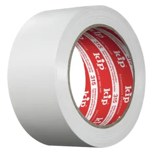 Neu Kip PVC-Schutzband 319, glatt, 50 mm x 33m, weiß (Verpackungseinheit 36 Rollen)