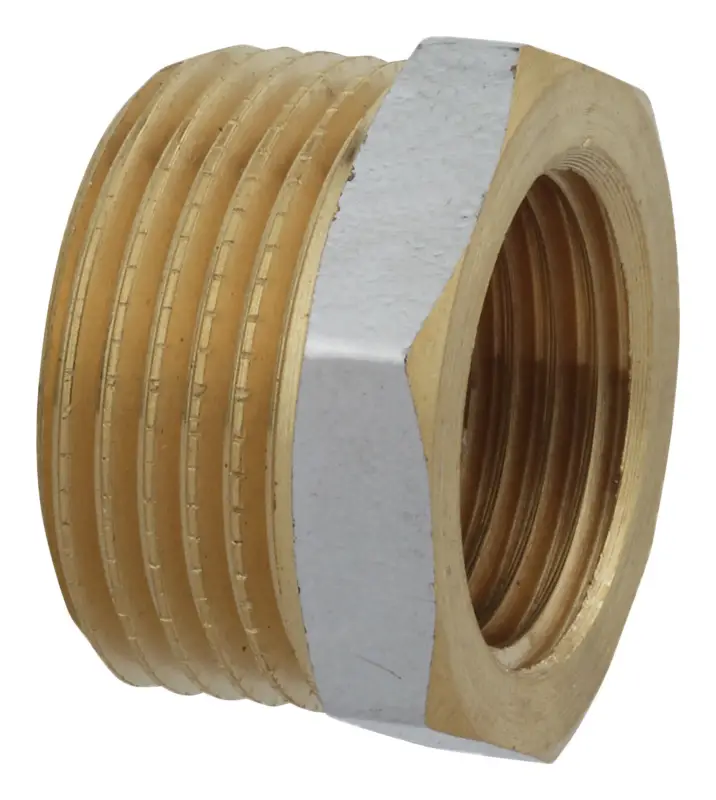 Preisreduziert Kirchhoff Messing-Reduzierstück, Chrom, 3/4" AG x 1/2" IG