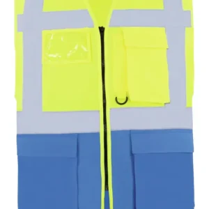 Expressversand Korntex Warnweste Hamburg gelb/blau Größe L