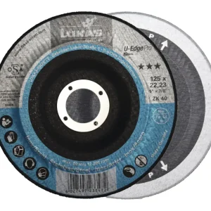 Rabatt Lukas Kehlnahtschleifscheibe U-EDGE PRO 125 mm Korn 60