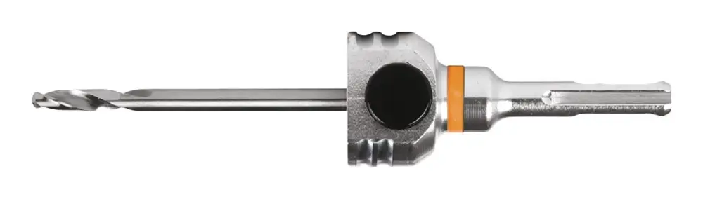Sonderaktion Mandrex MXqs Aufnahme SDS mit HSS Zentrierbohrer L125mm für Holz, Stahl, Kunststoff