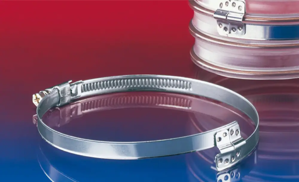 Neu Norres Brückenschelle Clamp 212 W2 Band 12 mm, 275-295 mm