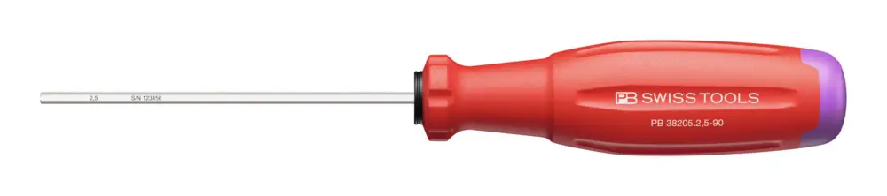 PB Swiss Tools Schraubendreher Innensechskant 2,5 x 90 mm SwissGrip EVO Online Kaufen