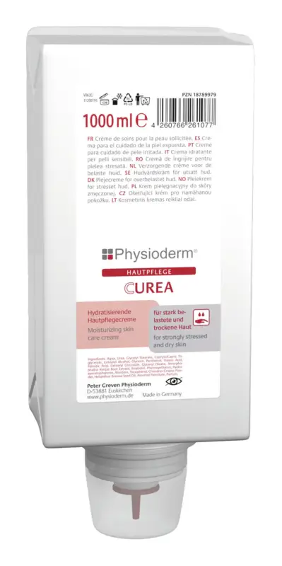 Physioderm Hautpflegecreme Curea 1000 ml Faltflasche Top-Angebot
