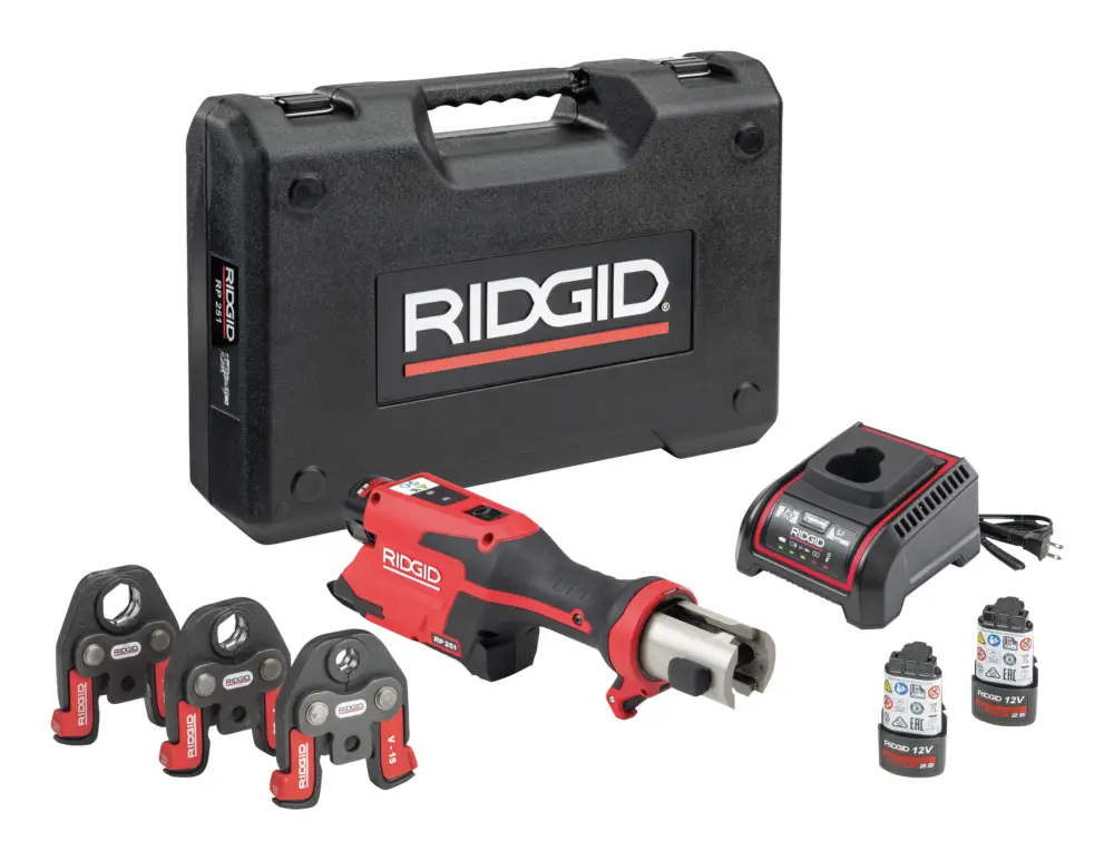 Preis Gesenkt Ridgid Akku-Radialpresse R251 24 kN inkl. V15-22-28mm
