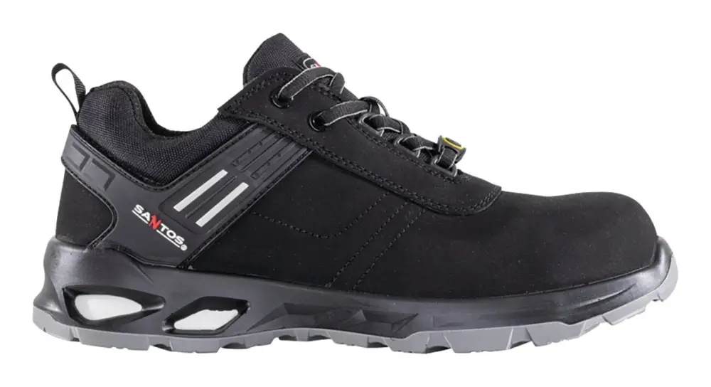 Zertifiziert Santos Sicherheitshalbschuh S41 Ergo Plus Lace S3S ESD Größe 41 (Verpackungseinheit 1 Paar)
