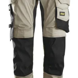 Meistverkauft Snickers Workwear Stretch-Arbeitshose 6241, 52, khaki-schwarz