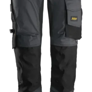 Mega-Angebot Snickers Workwear Stretch-Arbeitshose 6341, 48, stahlgrau-schwarz