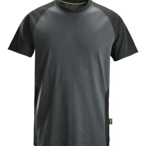 Aktuell Snickers Workwear T-Shirt 2550, 2-Farben, S, stahlgrau-schwarz