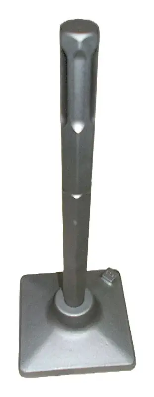 Solida Platte geschmiedet inkl. Adapter 120 x 120 x 320 mm Hex. 22 mm mit 6 Nuten HILTI TE-S 805 / 905 Sonderaktion