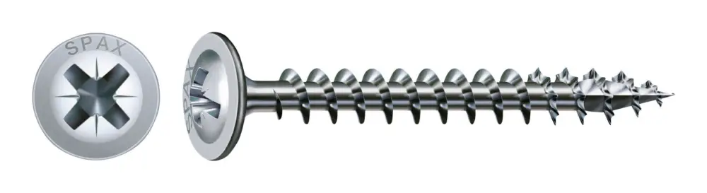 Spax Rückwandschraube Kreuzschlitz Z 5 x 40 mm, Wirox (Verpackungseinheit 1000 Stück) Bestseller
