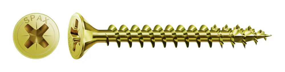Neuheit Spax Senkkopfschraube Kreuzschlitz Z 3,5 x 15 mm, Yellox HP (Verpackungseinheit 1000 Stück)