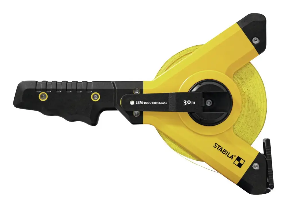 Rabatt Stabila Rahmenbandmaß LBM 1000 Glasfaser 30 m x 13 mm Maßanfang B