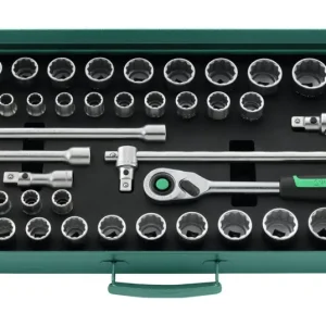 Heißes Angebot Stahlwille Steckschlüssel-Garnitur 1/2" Nr. 50MA/39/6QR