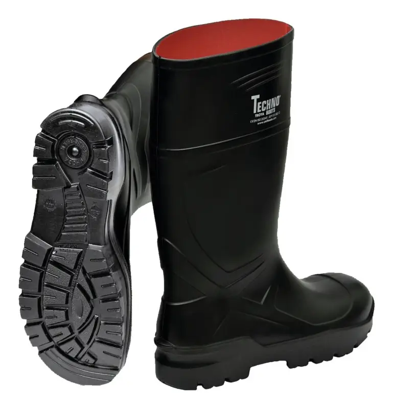 Techno Boots Sicherheitsstiefel 35330 Otra PU, S5, schwarz Größe 43 (Verpackungseinheit 1 Paar) Rabatt