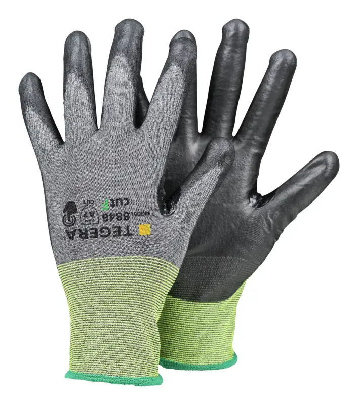 Saisonangebot Tegera Schnittschutzhandschuh 8846, CUT F, CRF OMNI, 21G Größe 9 (Verpackungseinheit 6 Paar)
