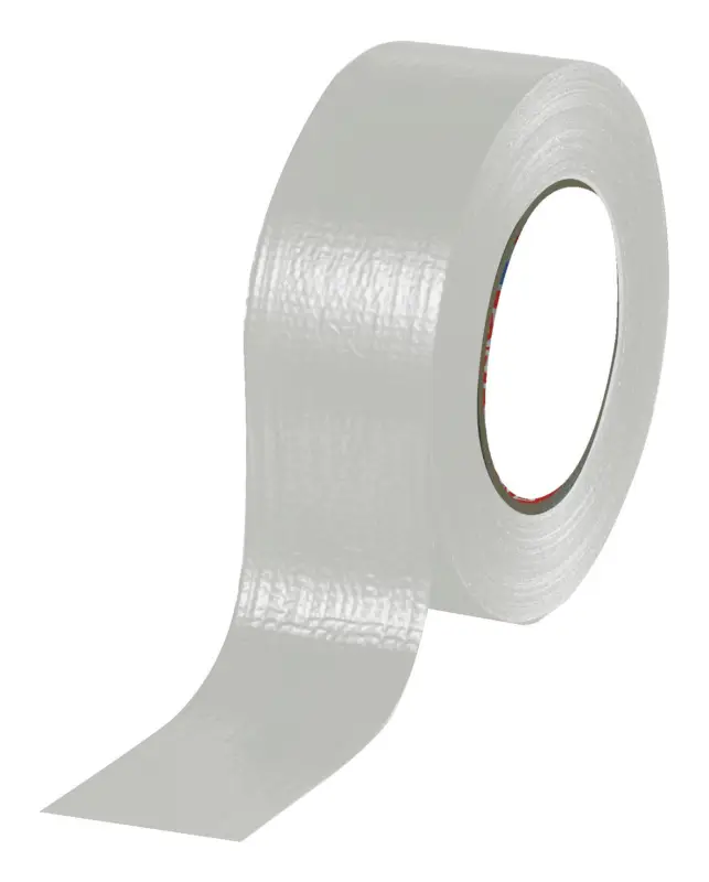 Markenware Tesa duct tape 60462, 50 m x 50 mm, mit recyceltem Träger, weiß