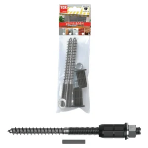 Tox Abstandsmontagesystem Thermo Proof Wood M12 x 170/60 mm, 2 Stück Preisreduziert