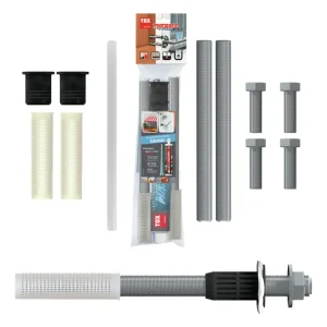 Preisknaller Tox Schwerlast-Montagesystem M16 x 300 mm, 2 Stück
