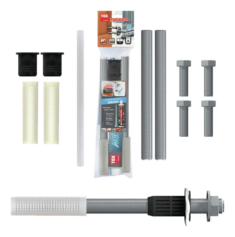 Preisknaller Tox Schwerlast-Montagesystem M16 x 300 mm, 2 Stück