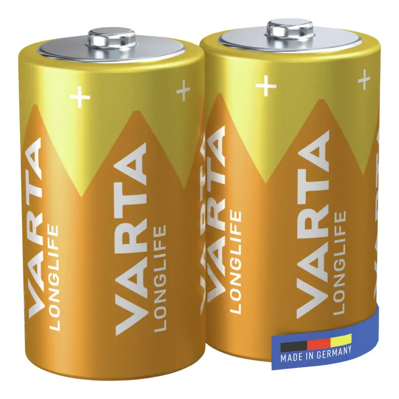 Mega-Angebot Varta Batterie Longlife D 2er Blister Alkaline