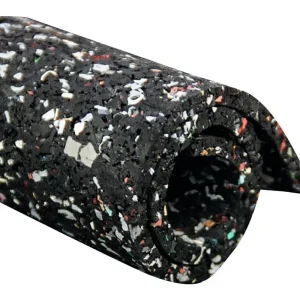 Versand Am Gleichen Tag VR Trade Recyclingmatte Gummi/PU, schwarz-bunt 6 mm, 1500 mm 20m