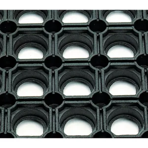VR Trade Wabenmatte leichte Ausführung SBR/NR, schwarz, offene Decke, 22 mm, 150 x 100 cm Echt