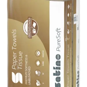 Aktuell Wepa Satino PureSoft Handtuchpapier W-Falz 2-lagig 20,6 x 32 cm