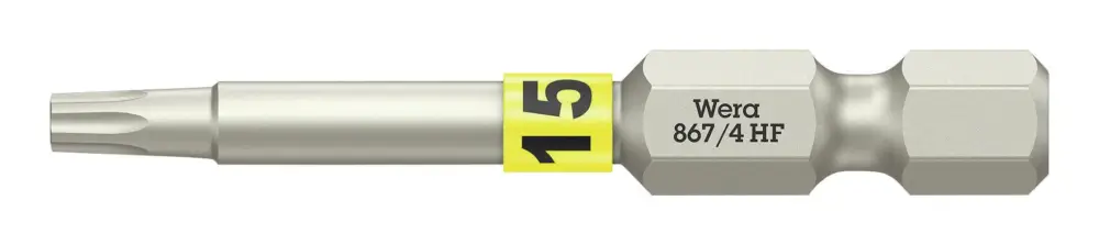 Wera Bit zähhart 1/4" DIN 3126 E6,3 T15 x 50 mm mit Haltefunktion Angebot