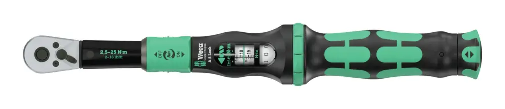 Solange Der Vorrat Reicht Wera Drehmomentschlüssel Click-Torque Lock A5 2,5-25 Nm 1/4"