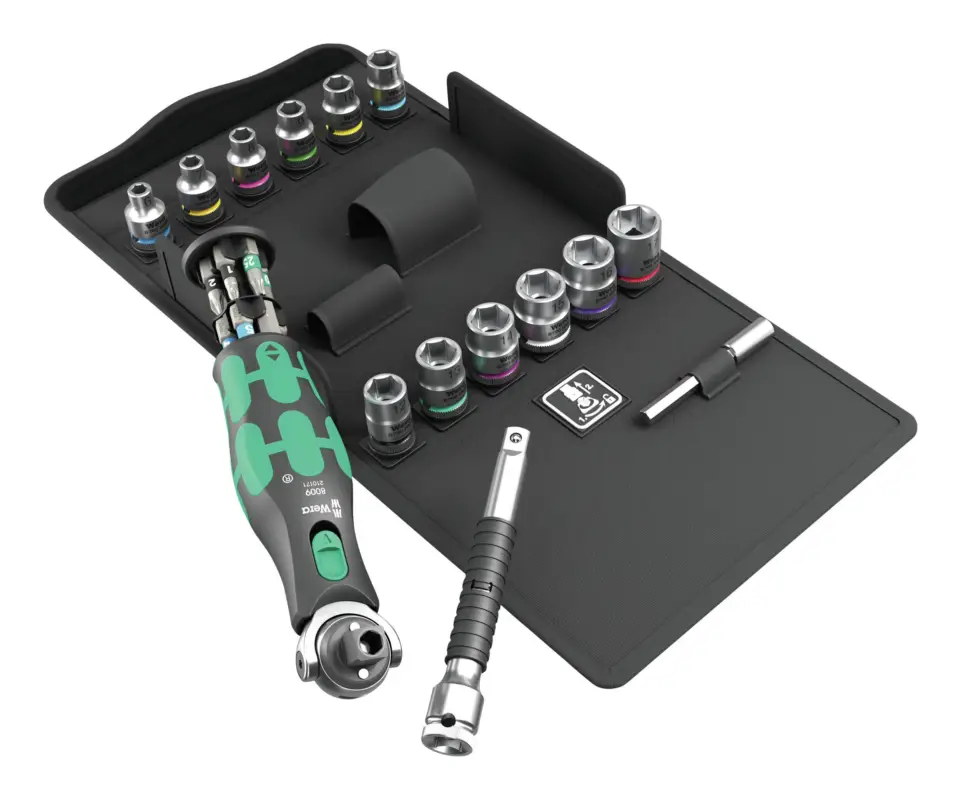 Nur Für Kurze Zeit Wera Magazin-Knarren-Satz 3/8" Zyklop Pocket 27-teilig