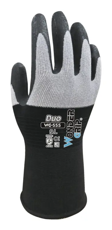 Wonder Grip Handschuh Air Duo WG-555, Größe 11 (Verpackungseinheit 12 Paar) Garantierte Lieferung