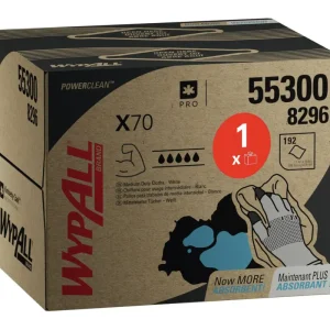 Highlight WypAll Wischtuch X70 L426xB282mm weiß 1-lagig Box