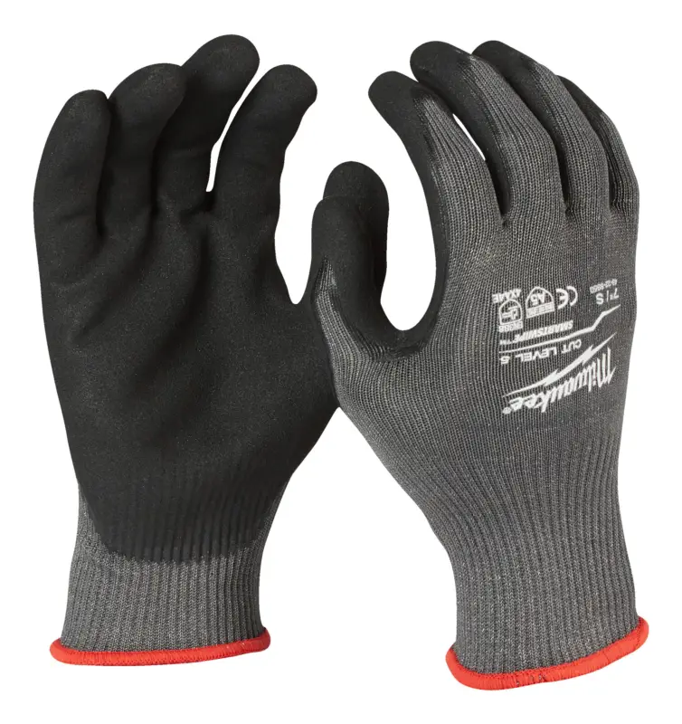 Milwaukee Schnittschutzhandschuhe Klasse 5/E, Größe 10 (XL) - 12er Pack (Verpackungseinheit 1 Paar) Preis Gesenkt