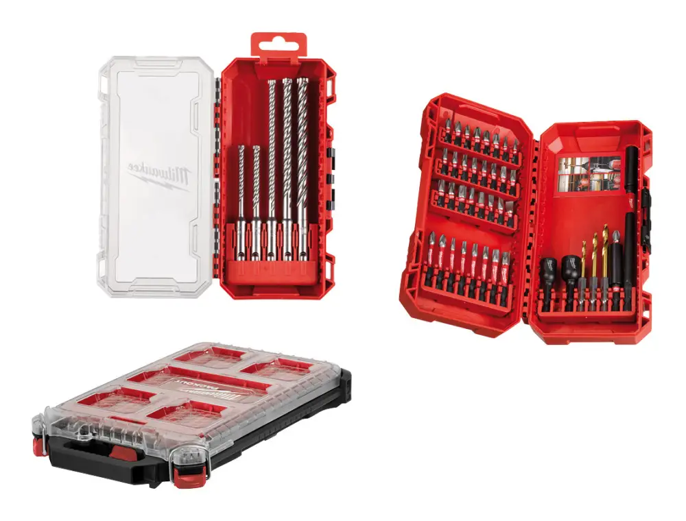 Saisonangebot Milwaukee Shockwave Allround Zubehör-Set - 45-teilig