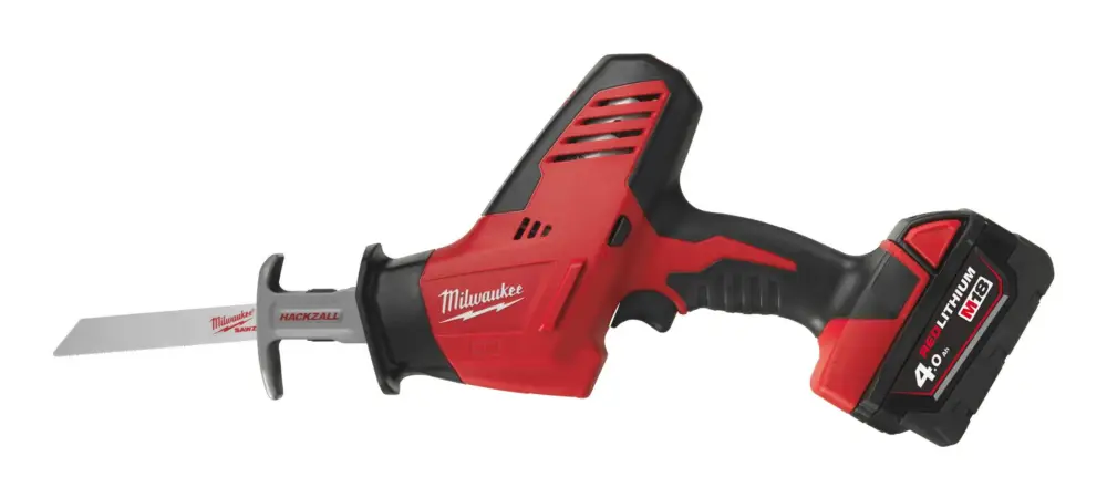 Milwaukee Akku-Säbelsäge C18 HZ-402B mit 2x Akku 4 Ah - in Werkzeugtasche Neue Ware